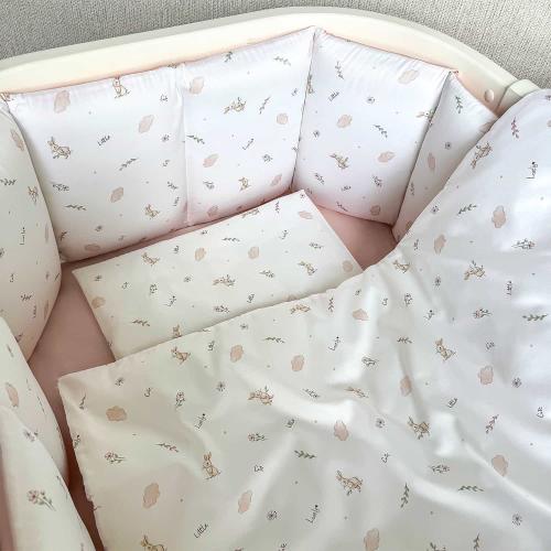 Комплект в кроватку Perina Sleepy КПБ3.100-SL.07 (Розовый)