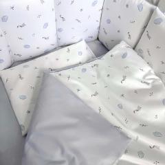 Комплект в кроватку Perina Sleepy КПБ3.100-SL.10 (Голубой)