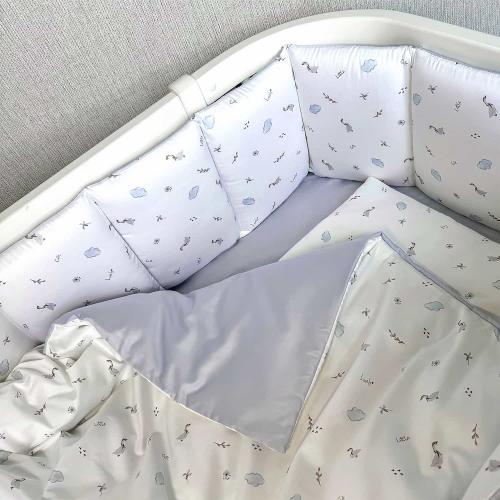 Комплект в кроватку Perina Sleepy КПП6.100-SL.10 (Голубой)