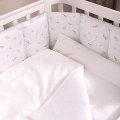 Комплект в кроватку Perina Sleepy Una КПБ3.1-UNA.02 (Молочный)