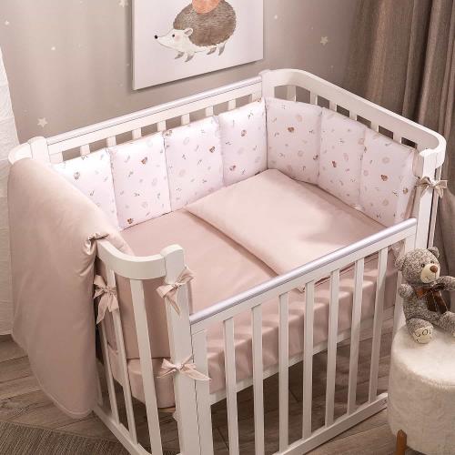 Комплект в кроватку Perina Sleepy Una КПБ3.1-UNA.04 (Бежевый)