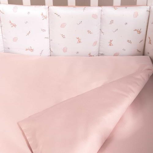 Комплект в кроватку Perina Sleepy Una КПБ3.1-UNA.07 (Розовый)