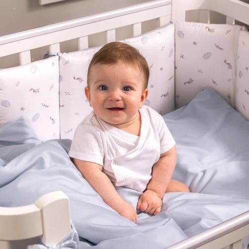 Комплект в кроватку Perina Sleepy Una КПБ3.1-UNA.10 (Голубой)