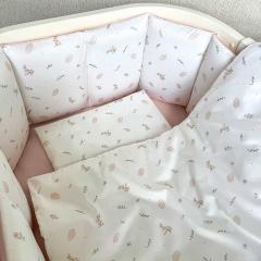 Комплект в кроватку Perina Sleepy КПП6.100-SL.07 (Розовый)