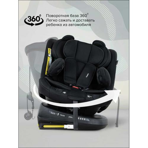 Автокресло Pituso Weby black/черный (0-36 кг) 966i-Black