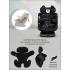 Автокресло Pituso Weby black/черный (0-36 кг) 966i-Black