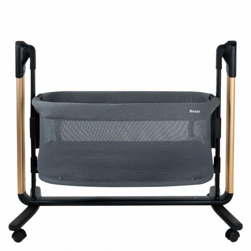 Колыбель PITUSO Denia маятник + колёса / PD-C03-Grey Dark-25 (темно-серый)