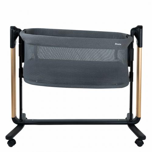 Колыбель PITUSO Denia маятник + колёса / PD-C03-Grey Dark-25 (темно-серый)