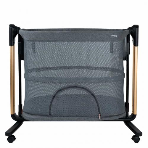 Колыбель PITUSO Denia маятник + колёса / PD-C03-Grey Dark-25 (темно-серый)