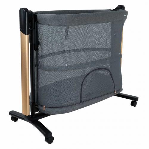 Колыбель PITUSO Denia маятник + колёса / PD-C03-Grey Dark-25 (темно-серый)