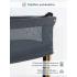 Колыбель PITUSO Denia маятник + колёса / PD-C03-Grey Dark-25 (темно-серый)