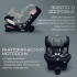 Автокресло Bubago Freet BG 178-1 Черный (0-36 кг) (Isofix, поворот 360, с упором в пол)
