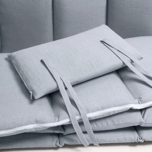 Бортик для кроватки Perina SoftCotton СК1/4-05.10 Голубой