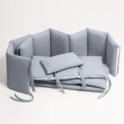 Бортик для кроватки Perina SoftCotton СК1/4-05.10 Голубой