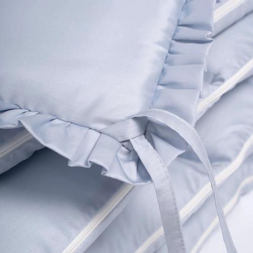 Комплект в кроватку Perina Zefir (Голубой) 6 предметов