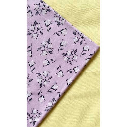 Пеленка трикотажная 90х100 см Цветы (ТМ Пеленкино)