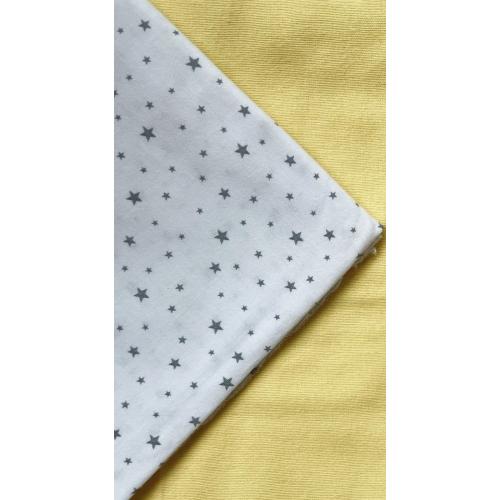 Пеленка трикотажная 90х100 см Звездочки (ТМ Пеленкино)