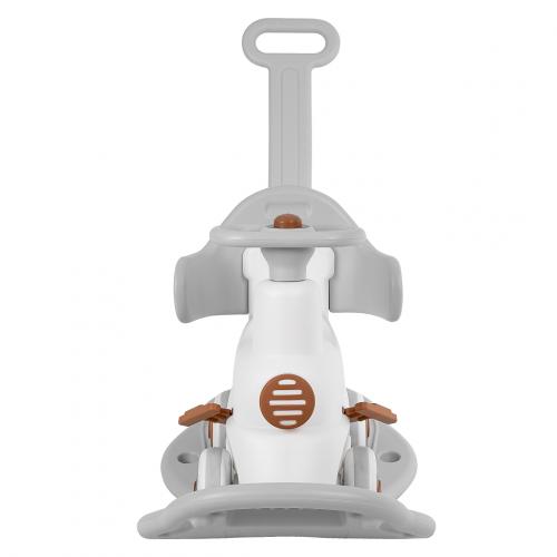 PITUSO Качалка-каталка Паровозик с толкателем Grey/Серый