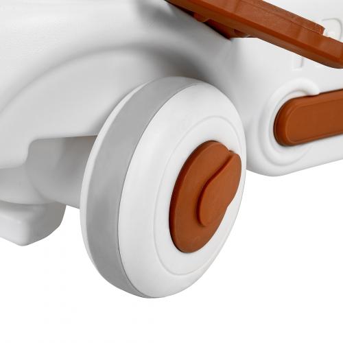 PITUSO Качалка-каталка Паровозик с толкателем Grey/Серый