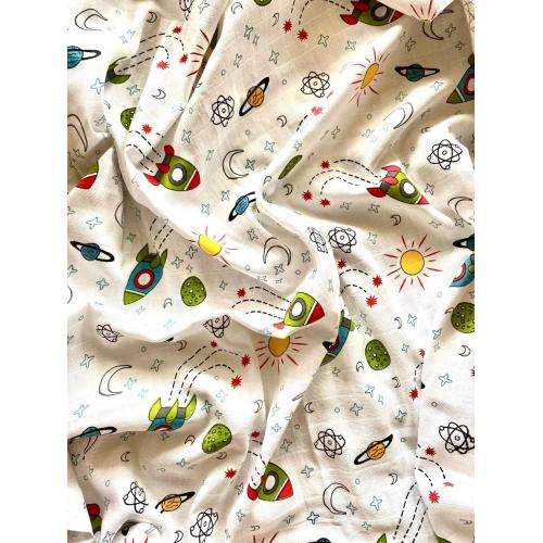 Пеленка муслиновая 80х95 см Бриллианты (ТМ Пеленкино)