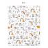 Пеленка муслиновая 80х95 см Единорожки (ТМ Пеленкино)