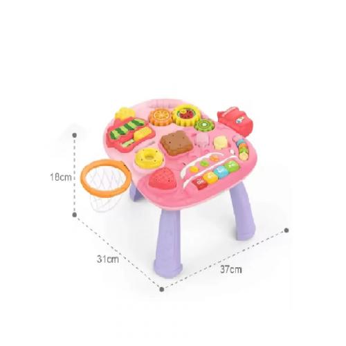 Развивающий игровой центр Ходунки Haunger Сладости розовый HE0815