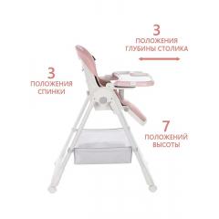 Стульчик для кормления Martin Noir TODY LUX Coral Pink (Тоди Люкс Розовый)