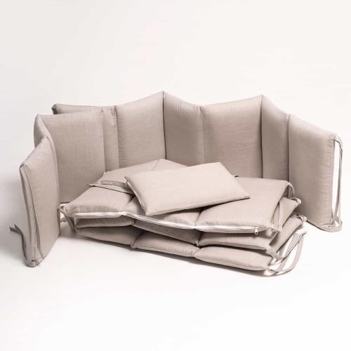 Бортик для кроватки Perina SoftCotton СК1/4-05.12 Песочный