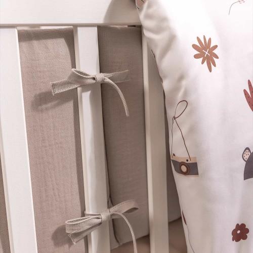 Бортик для кроватки Perina SoftCotton СК1/4-05.12 Песочный