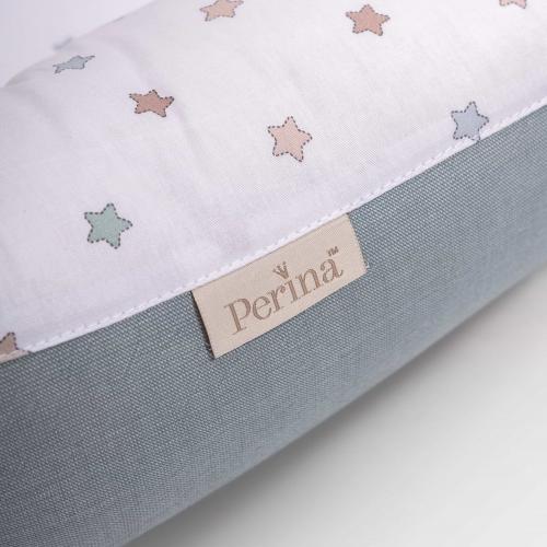Гнездышко для новорожденного Perina Soft Cotton ГН-02.10 (Голубой)