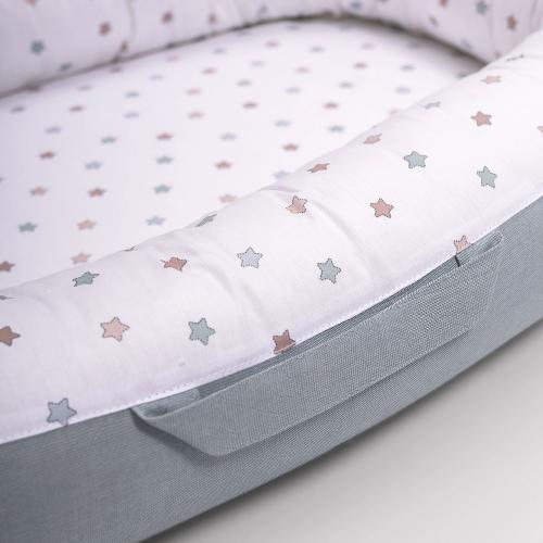 Гнездышко для новорожденного Perina Soft Cotton ГН-02.10 (Голубой)