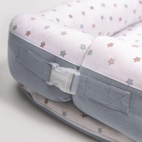 Гнездышко для новорожденного Perina Soft Cotton ГН-02.10 (Голубой)