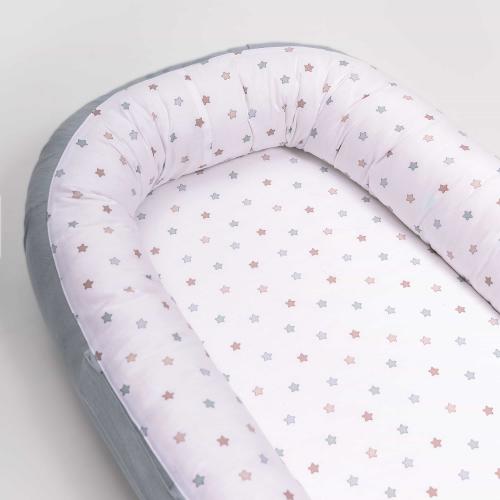 Гнездышко для новорожденного Perina Soft Cotton ГН-02.10 (Голубой)