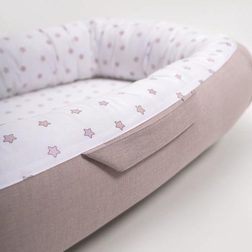 Гнездышко для новорожденного Perina Soft Cotton Гнёздышко ГН-02.8 (Мокко)