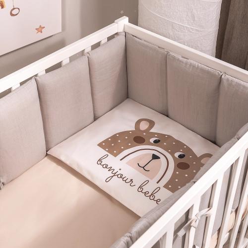 Комплект в кроватку Perina Bonjour Bebe 6 предметов (Бонжур Бебе)