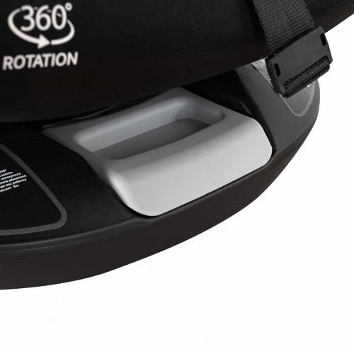 Автокресло Pituso Roys + Plus 0-36 кг IsoFix Black, grey Inlay / Черный Серый вкладыш