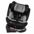 Автокресло Pituso Roys + Plus 0-36 кг IsoFix Black, grey Inlay / Черный Серый вкладыш