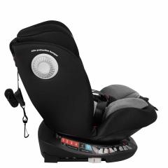 Автокресло Pituso Roys + Plus 0-36 кг IsoFix Black, grey Inlay / Черный Серый вкладыш