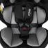 Автокресло Pituso Roys + Plus 0-36 кг IsoFix Black, grey Inlay / Черный Серый вкладыш