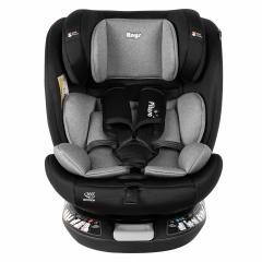 Автокресло Pituso Roys + Plus 0-36 кг IsoFix Black, grey Inlay / Черный Серый вкладыш