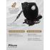 Автокресло Pituso Roys + Plus 0-36 кг IsoFix Black, grey Inlay / Черный Серый вкладыш