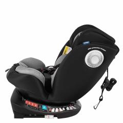 Автокресло Pituso Roys + Plus 0-36 кг IsoFix Black, grey Inlay / Черный Серый вкладыш