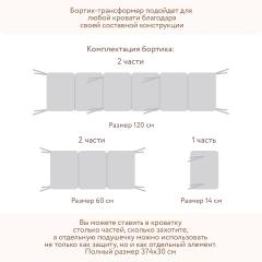 Комплект в кроватку Perina Bonjour Bebe 6 предметов (Бонжур Бебе)