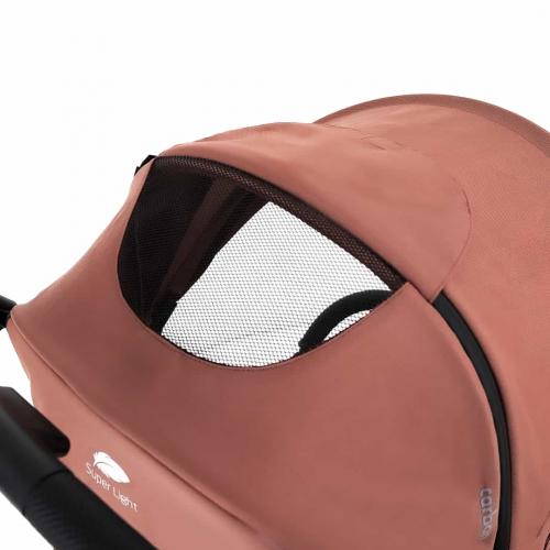 Коляска прогулочная Pituso Pera Coffee / рама carbon / PU (блок колес) X-33/Coffee