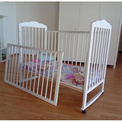 Кроватка детская Giovanni Comfort (белый) колесо-качалка (Джованни)