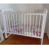 Кроватка детская Giovanni Comfort (белый) колесо-качалка (Джованни)