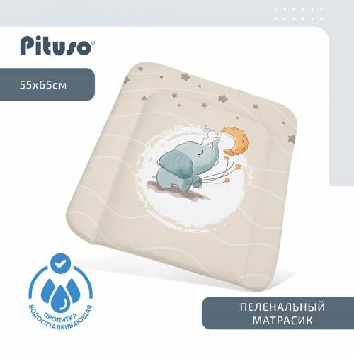 Матрасик для пеленания Pituso Слоняшка 55х65 см РT/ПН-33