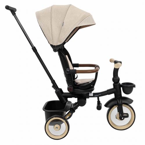 Трехколесный велосипед с ручкой Pituso Elite Pro / HM-618 (бежевый) / HM-618-Beige