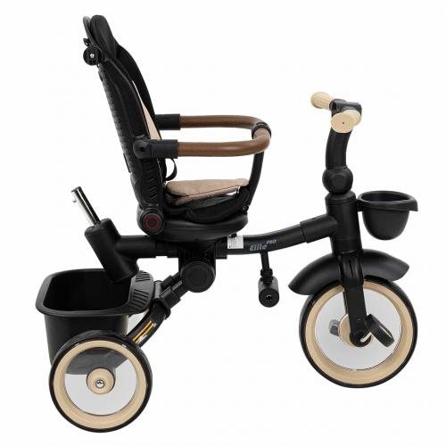 Трехколесный велосипед с ручкой Pituso Elite Pro / HM-618 (бежевый) / HM-618-Beige