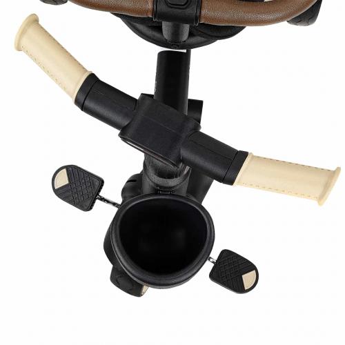 Трехколесный велосипед с ручкой Pituso Elite Pro / HM-618 (бежевый) / HM-618-Beige